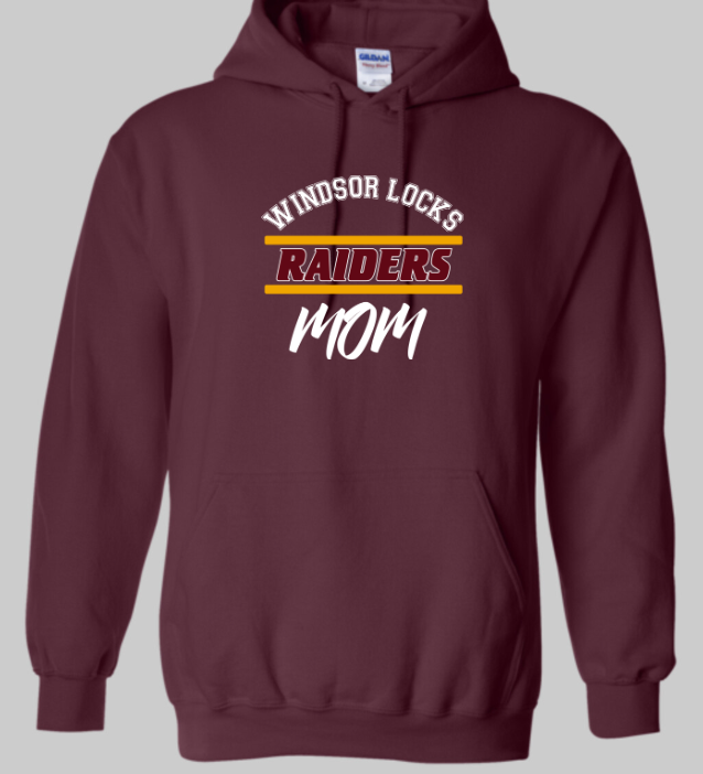 Windsor Locks Raiders Mom Hoodie