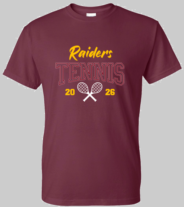Raiders Tennis Raquet T-Shirt