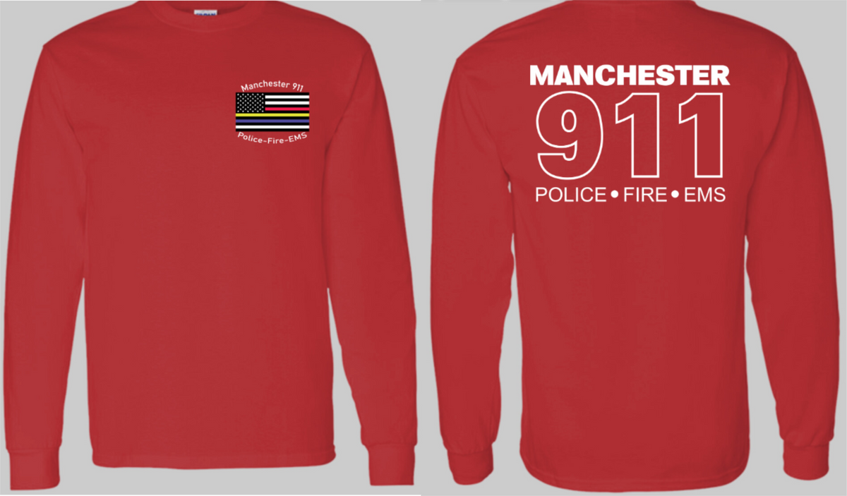 Manchester Long Sleeve T-Shirt Hollow