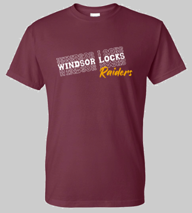 Windsor Locks Raiders Triple T-Shirt