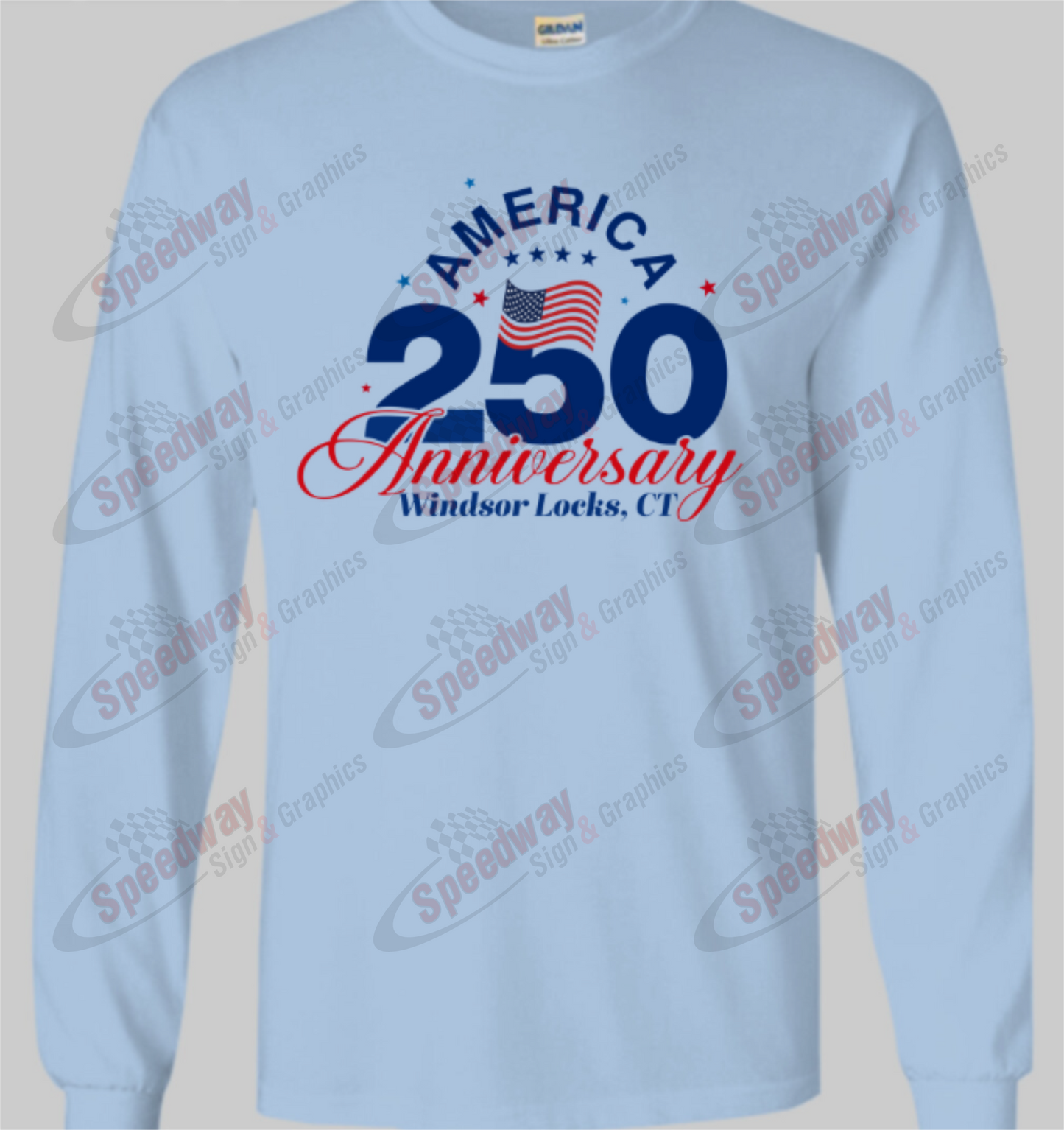Windsor Locks 250th Anniversary Celebration Long Sleeve Shirt