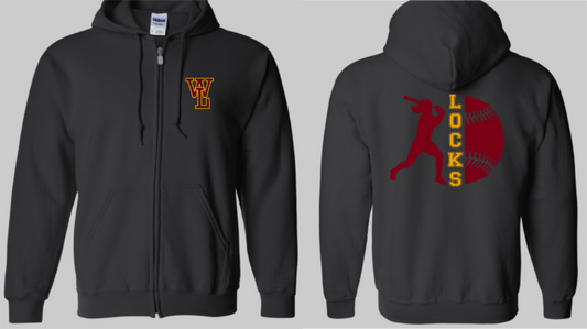 Locks Softball Zip-up