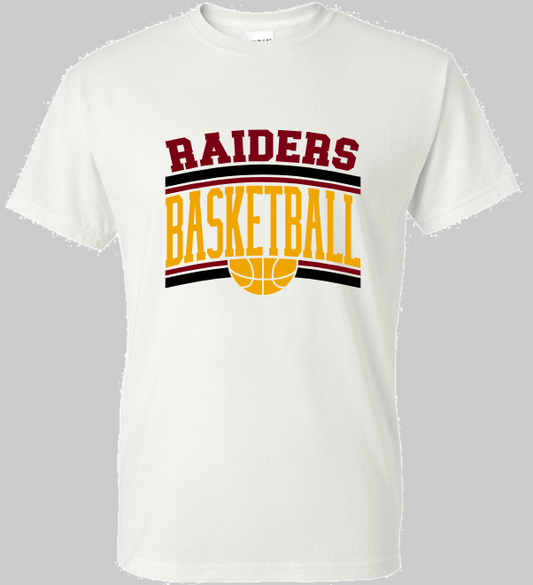 WLHS Raiders Basketball Ball T-Shirt
