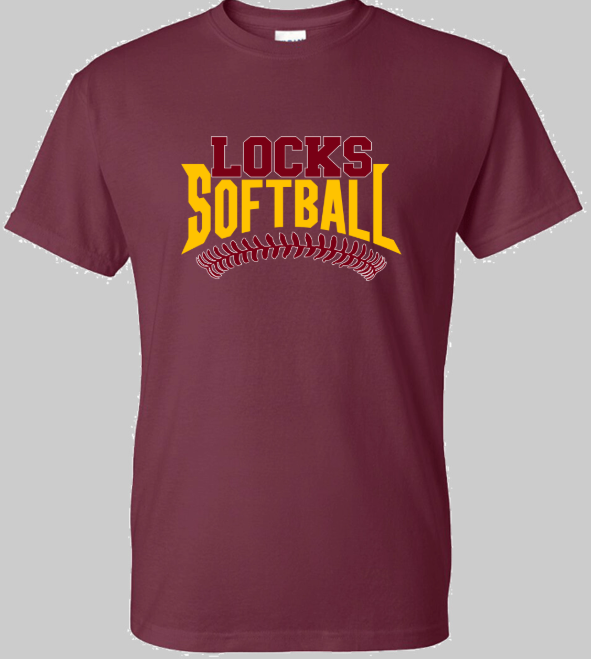 Locks Softball T-Shirt 2