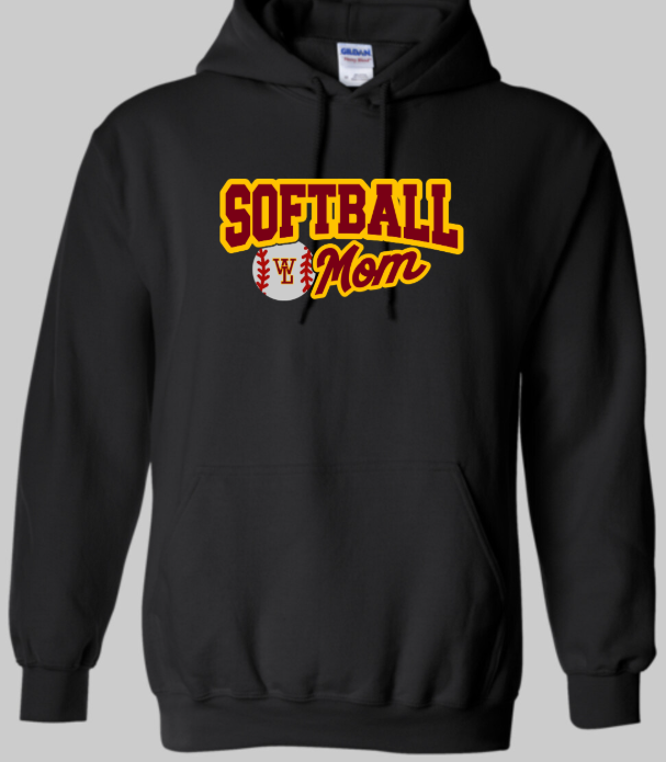 Raiders Softball Mom Hoodie