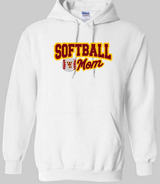Raiders Softball Mom Hoodie