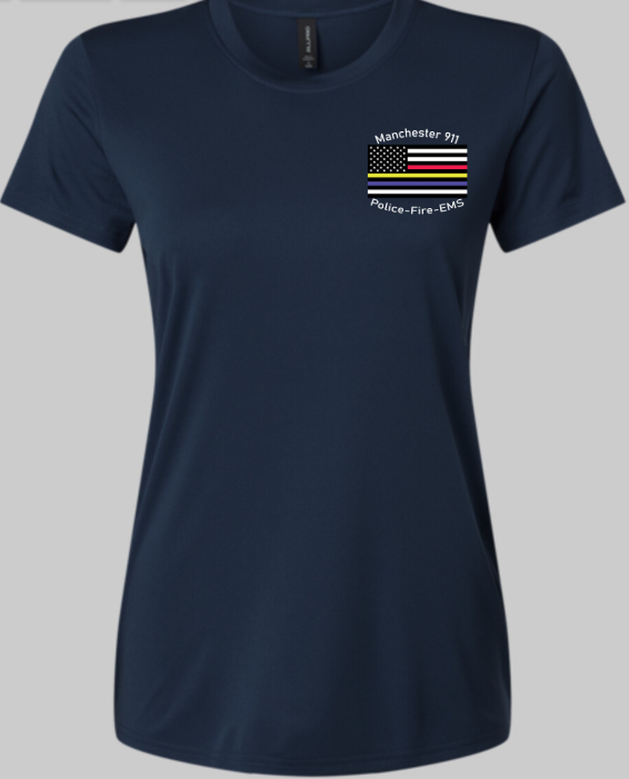 Manchester Womens Polyester Short Sleeve No Back