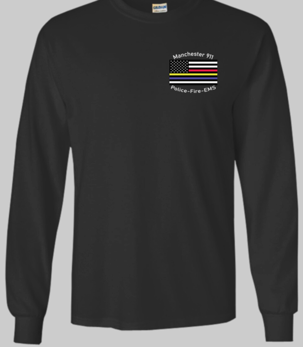 Manchester Long Sleeve T-Shirt No Back