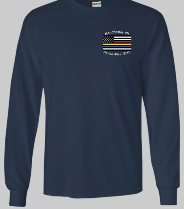 Manchester Long Sleeve T-Shirt No Back