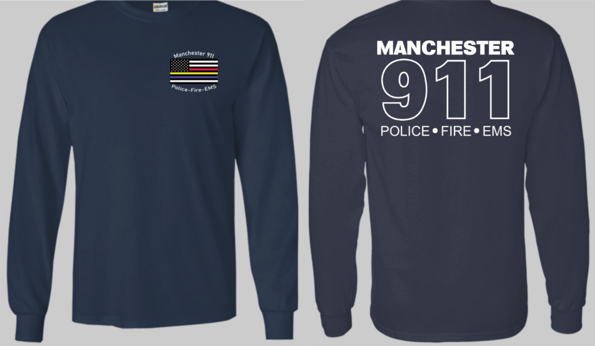 Manchester Long Sleeve T-Shirt Hollow
