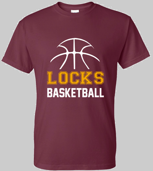 WLHS Locks Basketball T-Shirt