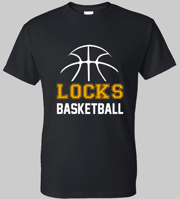 WLHS Locks Basketball T-Shirt